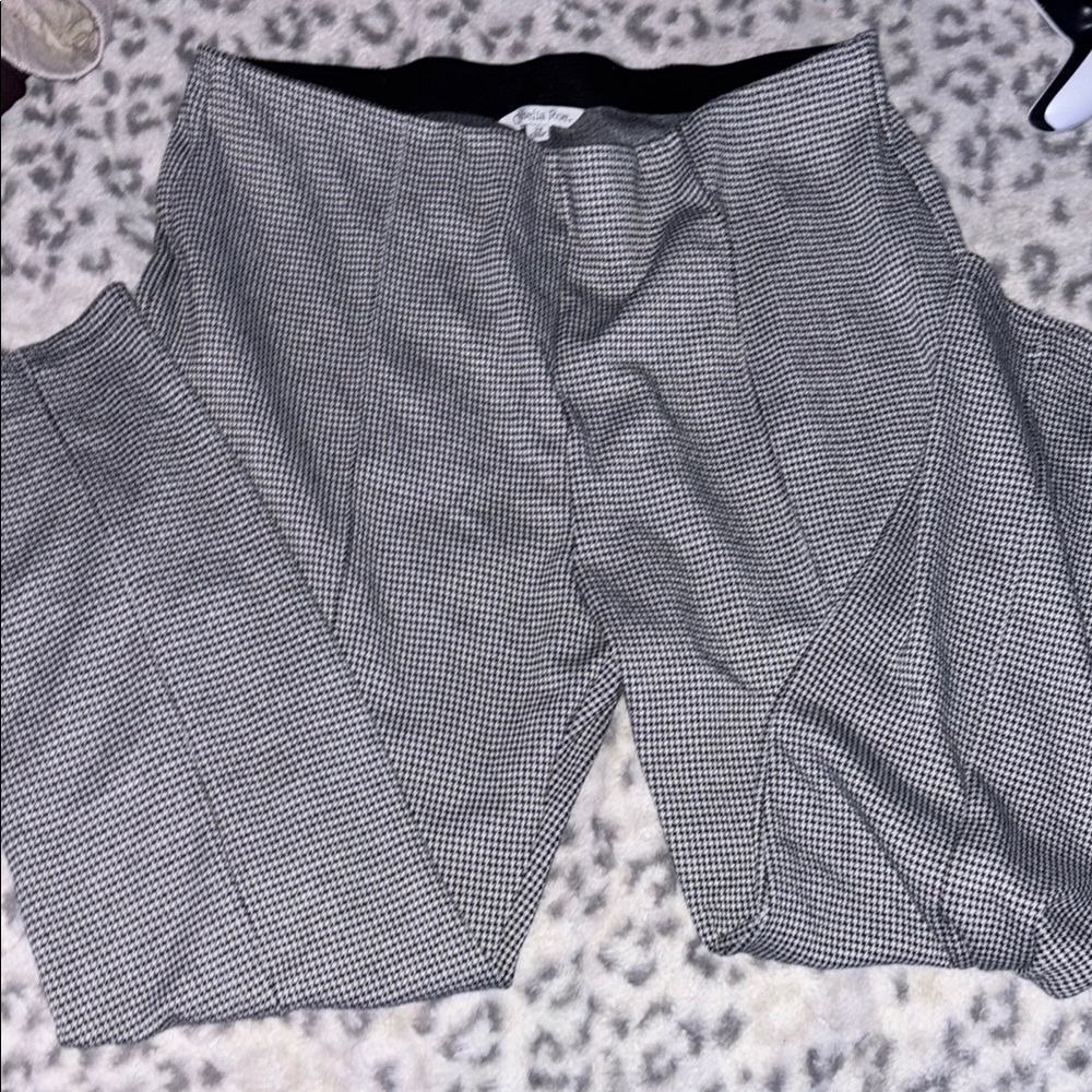 Ophelia & Co. Black and White Houndstooth Pants
